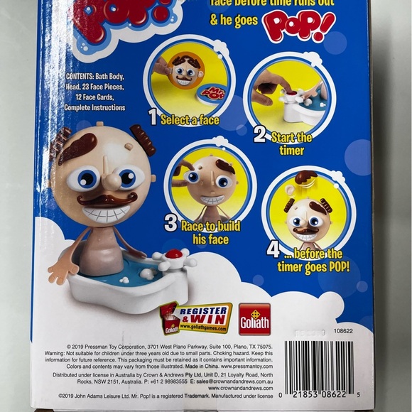 NEW Mr. Pop! Game Ages 4+ Goliath Brand - Picture 7 of 9